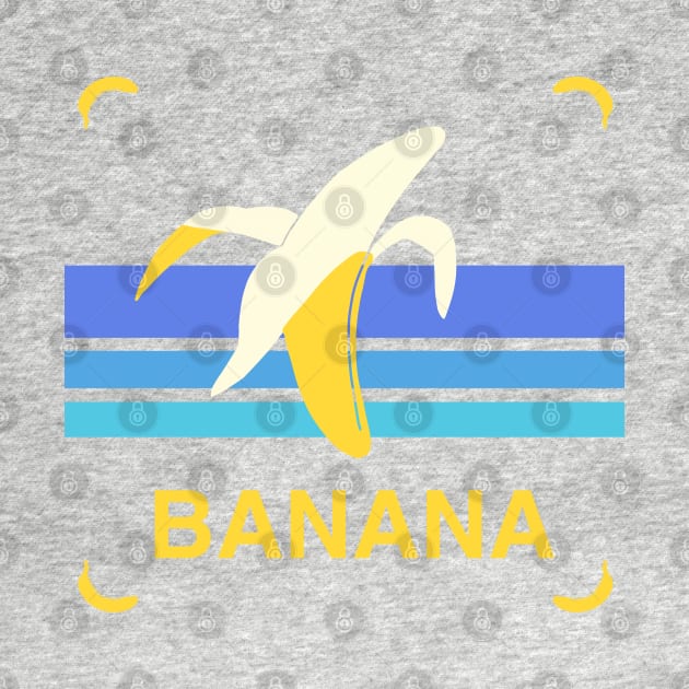 Retro banana design by Mimie20